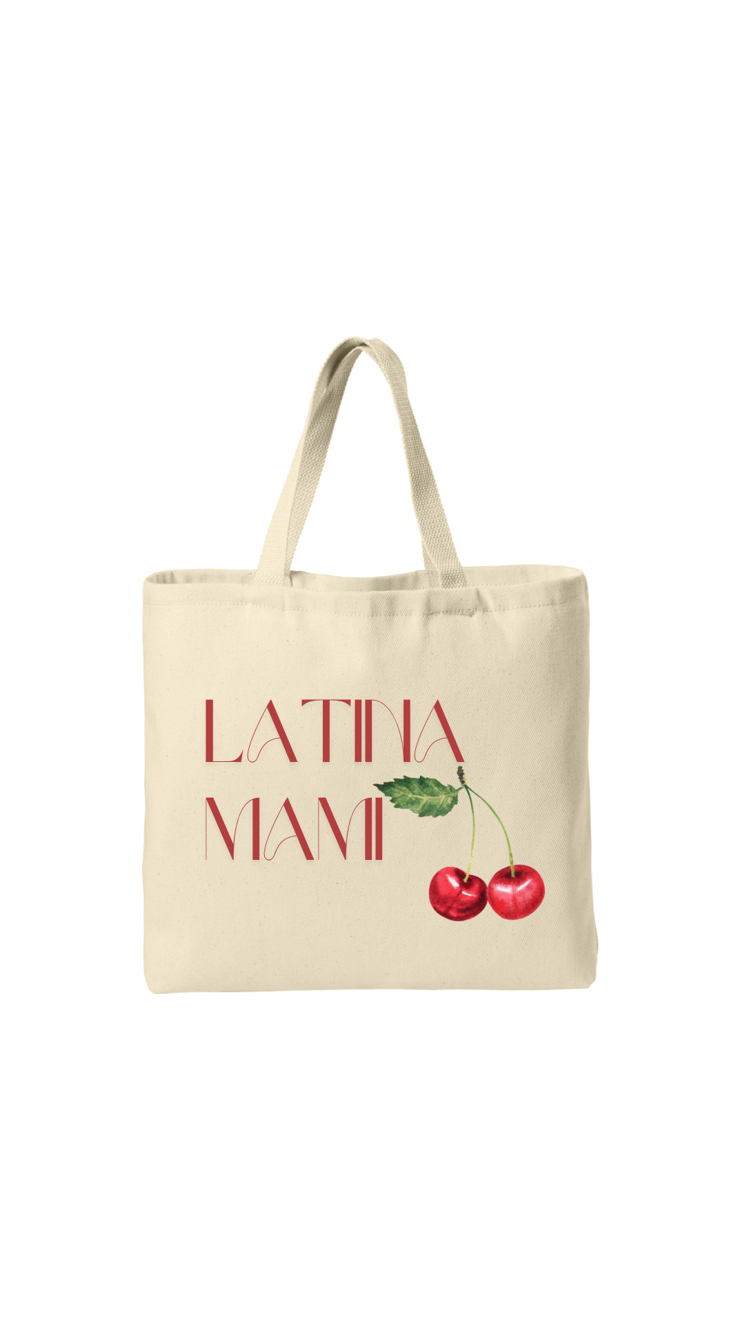 Latina Mami Cherry tote